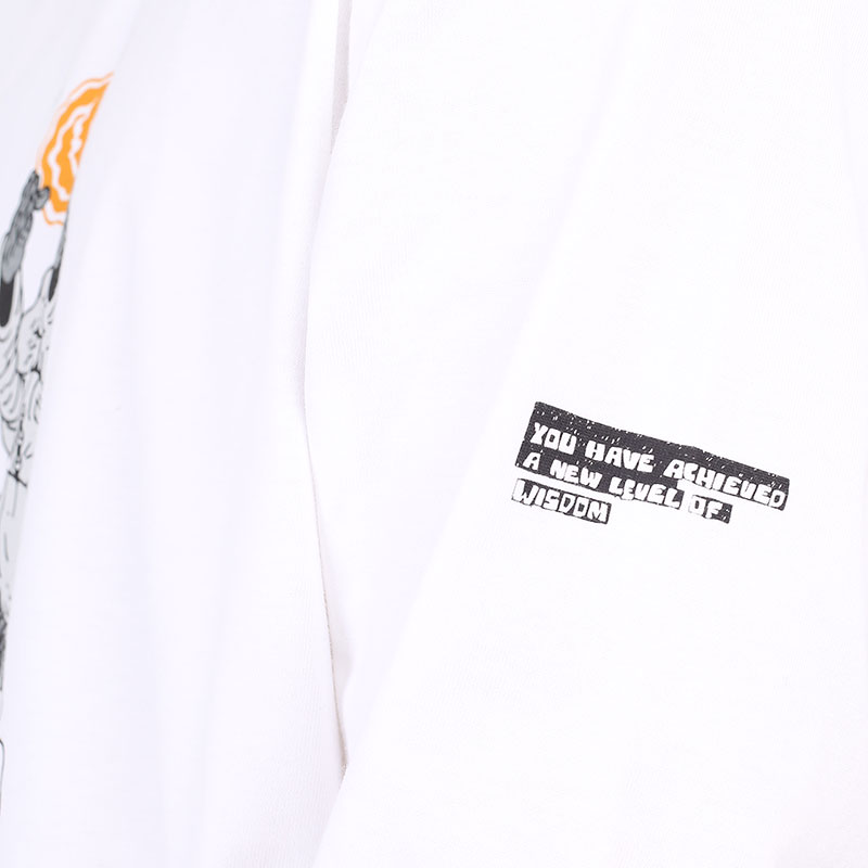   лонгслив Carhartt WIP L/S Kogancult Level T-Shirt I029630-white - цена, описание, фото 4